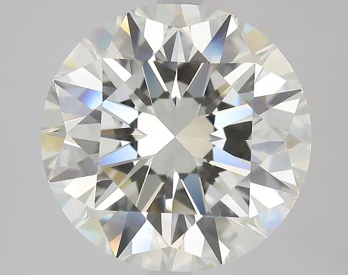 6.02ct K VVS2 Rare Carat Ideal Cut Round Diamond