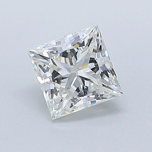0.91ct J SI2 Very Good Cut Princess Diamond