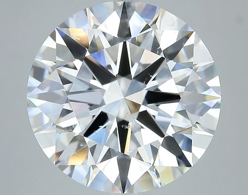 8.05ct F SI1 Rare Carat Ideal Cut Round Diamond