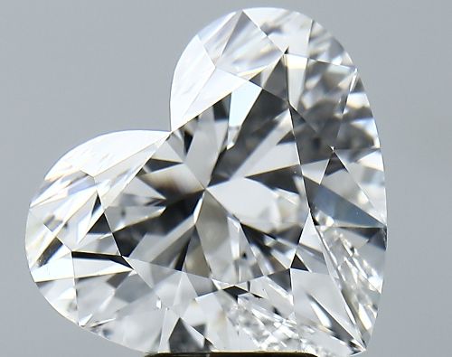 5.45ct F VS1 Rare Carat Ideal Cut Heart Lab Grown Diamond