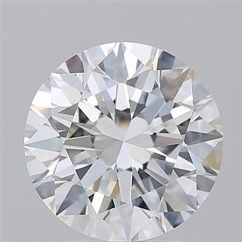 4.16ct F VS2 Excellent Cut Round Diamond