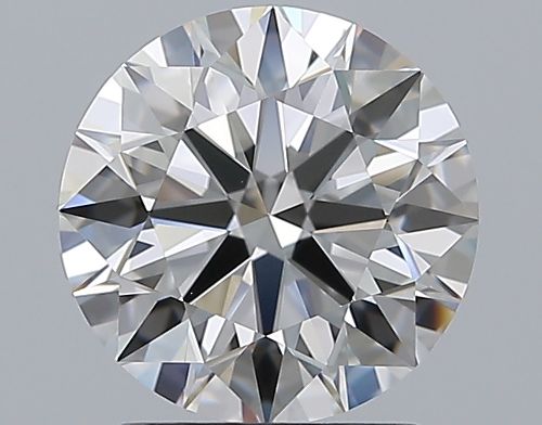 2.10ct F FL Rare Carat Ideal Cut Round Diamond