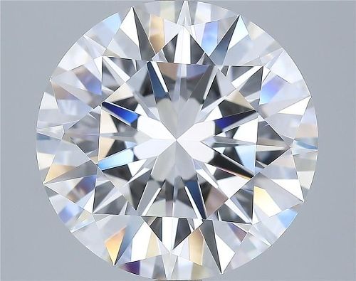4.77ct D VVS1 Excellent Cut Round Diamond