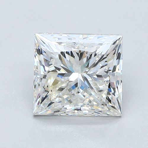 2.80ct J VS2 Very Good Cut Princess Diamond