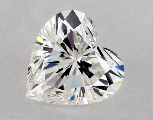 2.04ct G SI1 Rare Carat Ideal Cut Heart Diamond