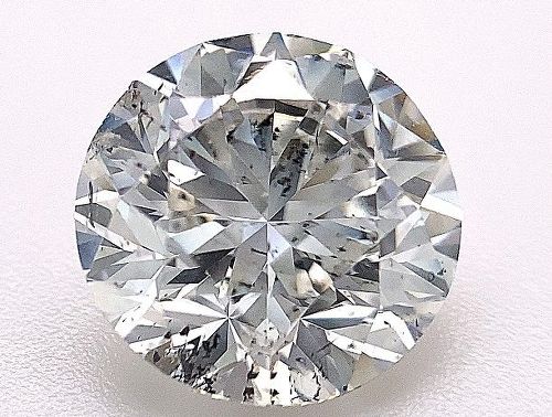 2.61ct G SI2 Very Good Cut Round Diamond