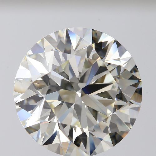 5.01ct J VS1 Rare Carat Ideal Cut Round Diamond