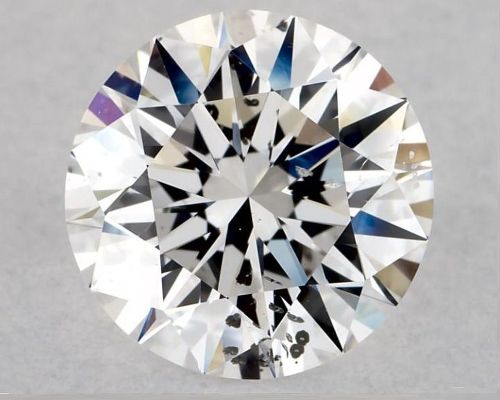 1.67ct D SI2 Rare Carat Ideal Cut Round Diamond