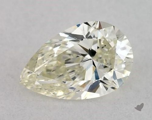 0.51ct J SI1 Rare Carat Ideal Cut Pear Diamond