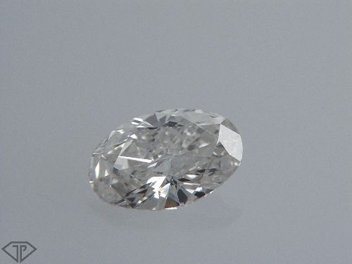 0.69ct K VS1 Very Good Cut Oval Diamond