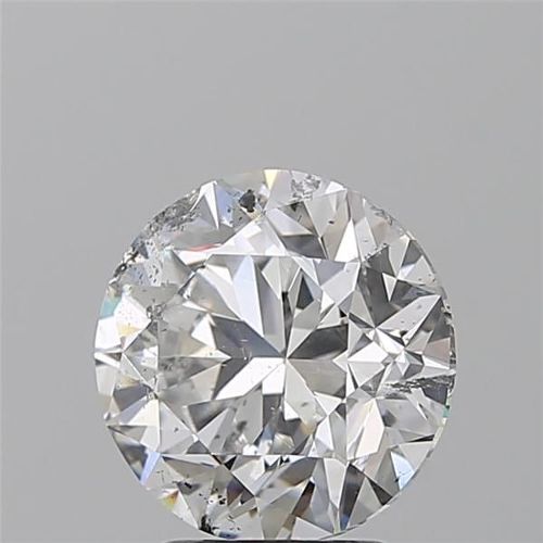 3.00ct F SI2 Very Good Cut Round Diamond