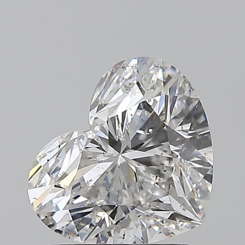 1.71ct F SI2 Excellent Cut Heart Diamond