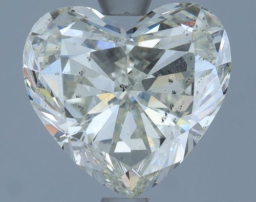 2.20ct K SI1 Excellent Cut Heart Diamond