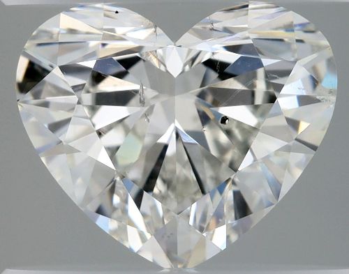 1.53ct I SI2 Rare Carat Ideal Cut Heart Diamond