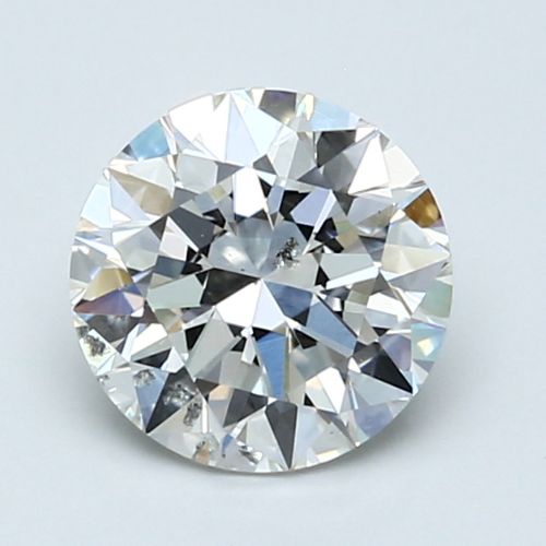 1.70ct H SI2 Rare Carat Ideal Cut Round Diamond