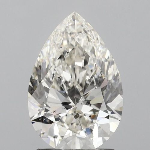 2.21ct J SI2 Rare Carat Ideal Cut Pear Diamond