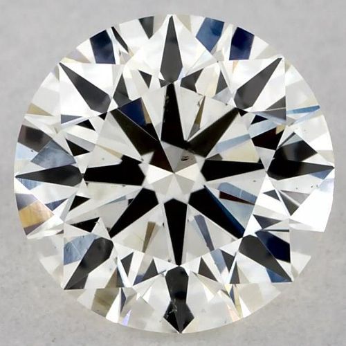 0.58ct K SI1 Rare Carat Ideal Cut Round Diamond