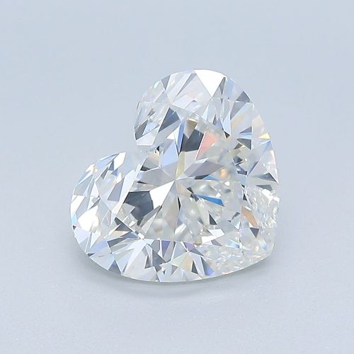 2.09ct G SI1 Rare Carat Ideal Cut Heart Diamond