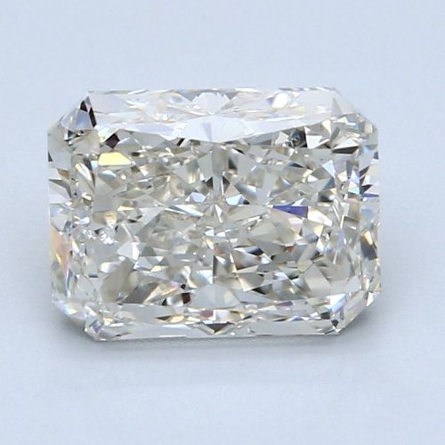 3.02ct J SI2 Rare Carat Ideal Cut Radiant Diamond