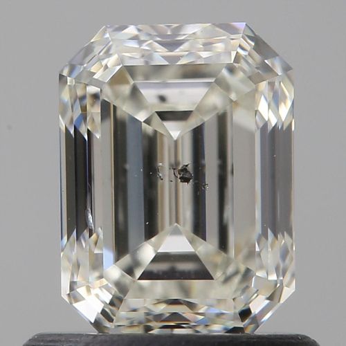 1.00ct K SI2 Very Good Cut Emerald Diamond