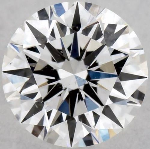 0.61ct D SI1 Very Good Cut Round Diamond