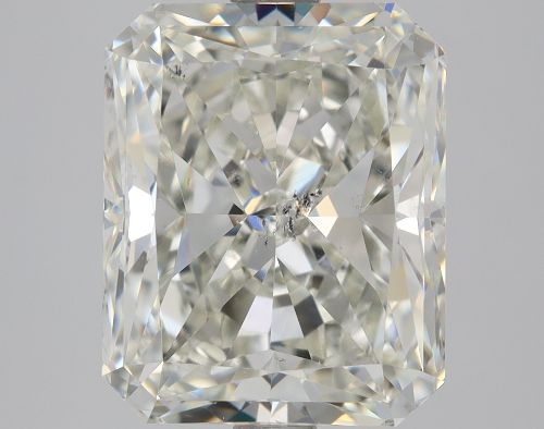 3.02ct J SI2 Rare Carat Ideal Cut Radiant Diamond