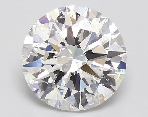 5.01ct D SI2 Excellent Cut Round Diamond