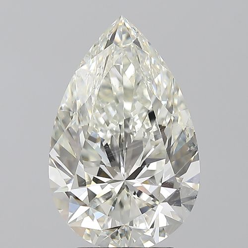 3.50ct J SI2 Rare Carat Ideal Cut Pear Diamond