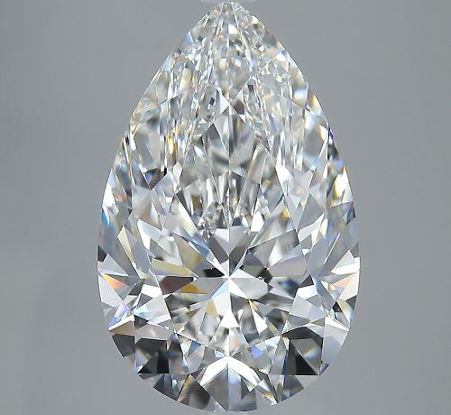 5.50ct G VVS2 Rare Carat Ideal Cut Pear Diamond