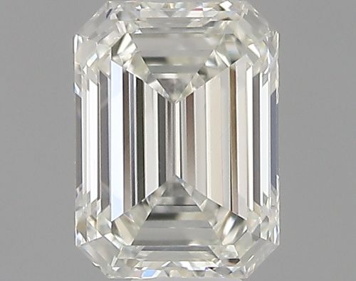 0.37ct I SI1 Rare Carat Ideal Cut Emerald Diamond