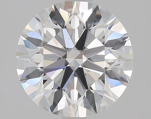 2.12ct D VS2 Rare Carat Ideal Cut Round Diamond