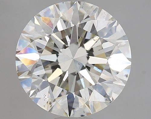 2.52ct K SI2 Rare Carat Ideal Cut Round Diamond