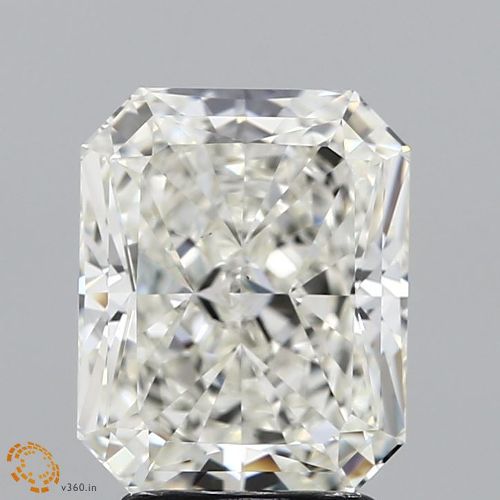 3.02ct J VS1 Rare Carat Ideal Cut Radiant Diamond