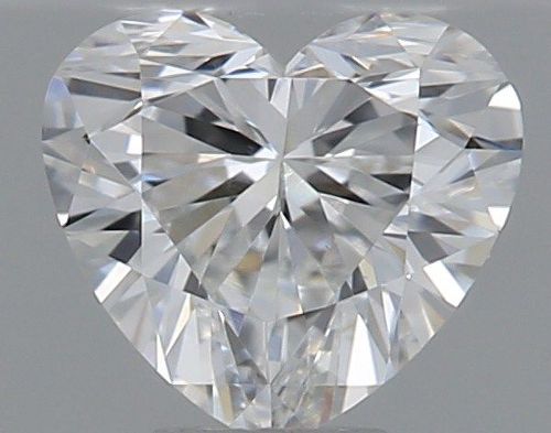 0.22ct E VS2 Rare Carat Ideal Cut Heart Diamond