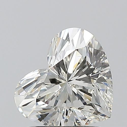 1.23ct J VS2 Rare Carat Ideal Cut Heart Diamond