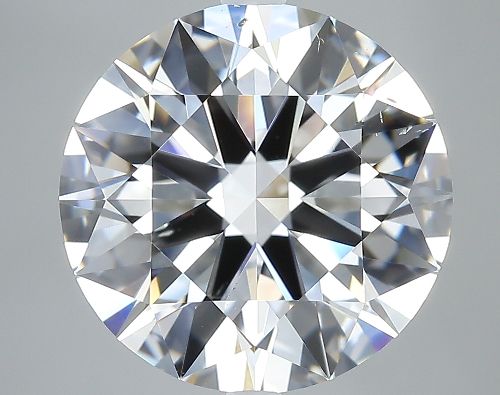 5.05ct G SI1 Rare Carat Ideal Cut Round Diamond