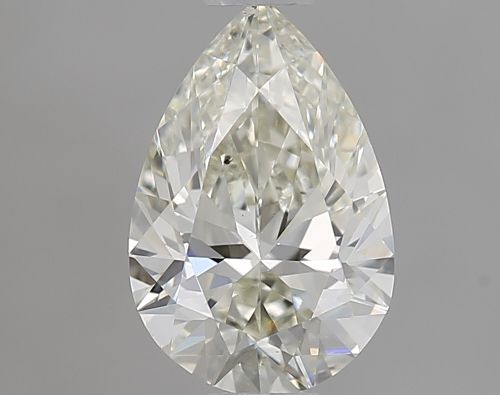 0.70ct K SI1 Rare Carat Ideal Cut Pear Diamond