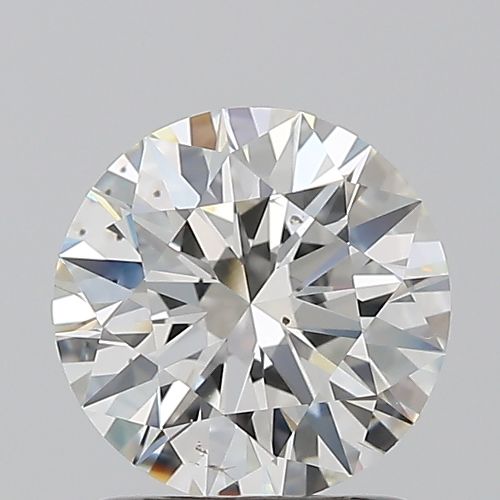 1.23ct F SI1 Rare Carat Ideal Cut Round Diamond