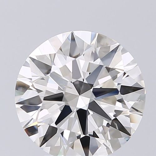 2.63ct J SI2 Rare Carat Ideal Cut Round Diamond