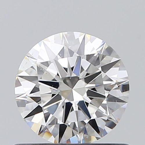 0.61ct G SI2 Rare Carat Ideal Cut Round Diamond