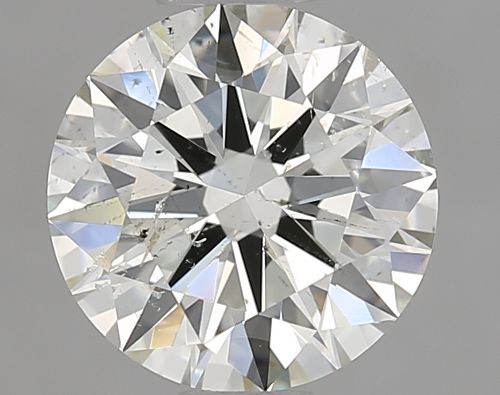 1.71ct K SI2 Rare Carat Ideal Cut Round Diamond