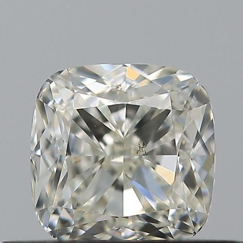 0.55ct K SI1 Rare Carat Ideal Cut Cushion Diamond