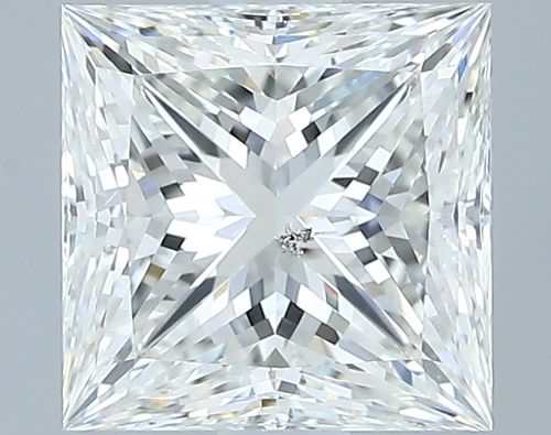 2.10ct I SI2 Rare Carat Ideal Cut Princess Diamond