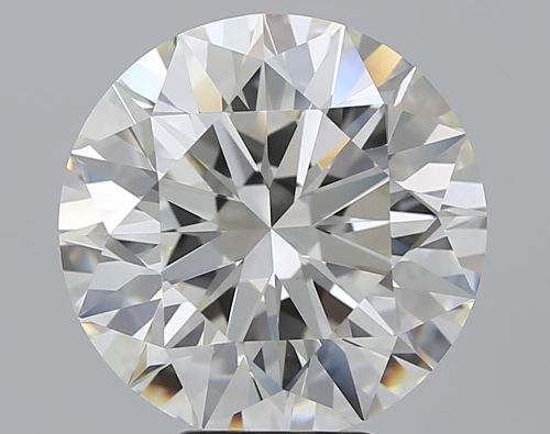 7.01ct J VVS2 Rare Carat Ideal Cut Round Diamond