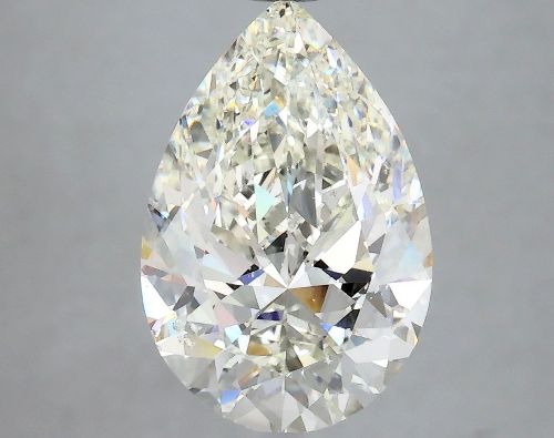 3.07ct K SI2 Rare Carat Ideal Cut Pear Diamond