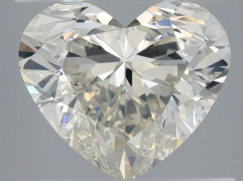 2.08ct K SI1 Rare Carat Ideal Cut Heart Diamond