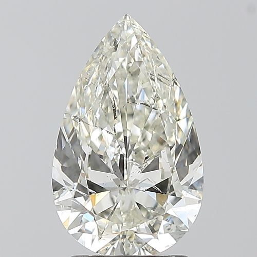 2.02ct J SI2 Rare Carat Ideal Cut Pear Diamond