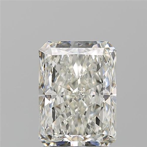 2.21ct J SI1 Rare Carat Ideal Cut Radiant Diamond