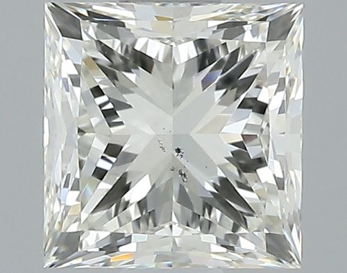 1.00ct K SI1 Very Good Cut Princess Diamond