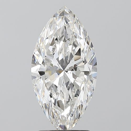 2.51ct F SI2 Rare Carat Ideal Cut Marquise Diamond